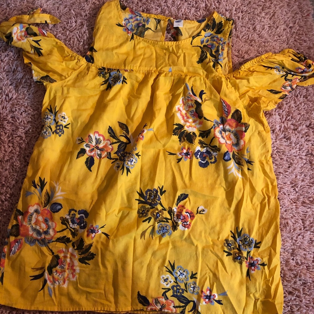 Women’s yellow blouse